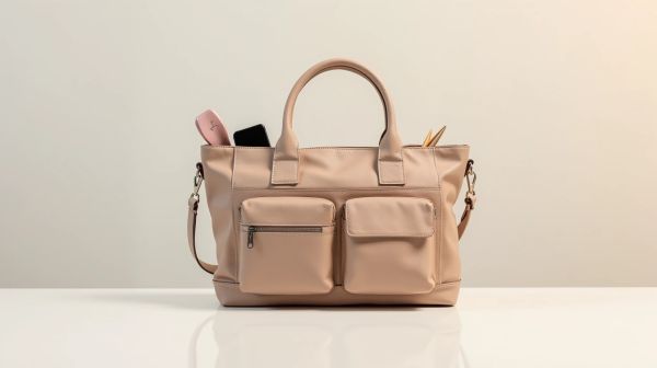 Un sac bandoulière femme aux multiples poches pour un rangement astucieux